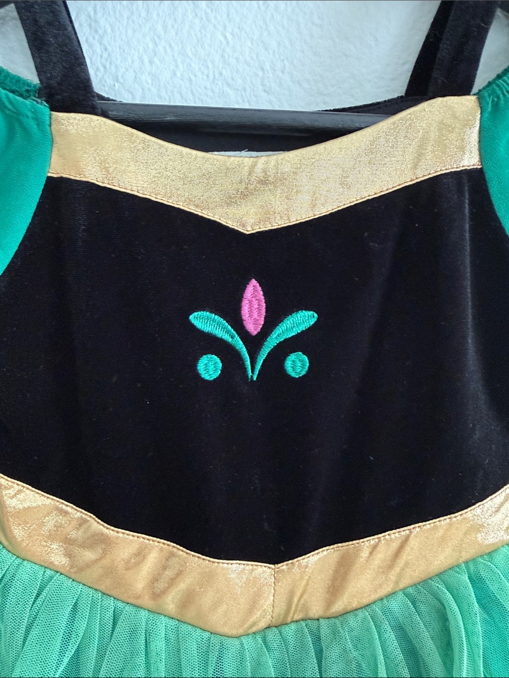 Taylor Joelle Anna Frozen Royal Rose Princess Dress - Picture 3 of 9